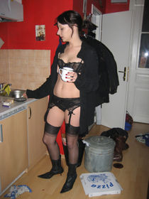 Gaping ass hole wife is