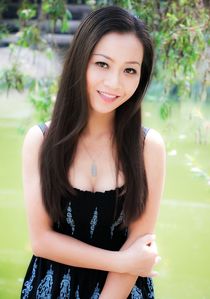 Brunette first timer Amber